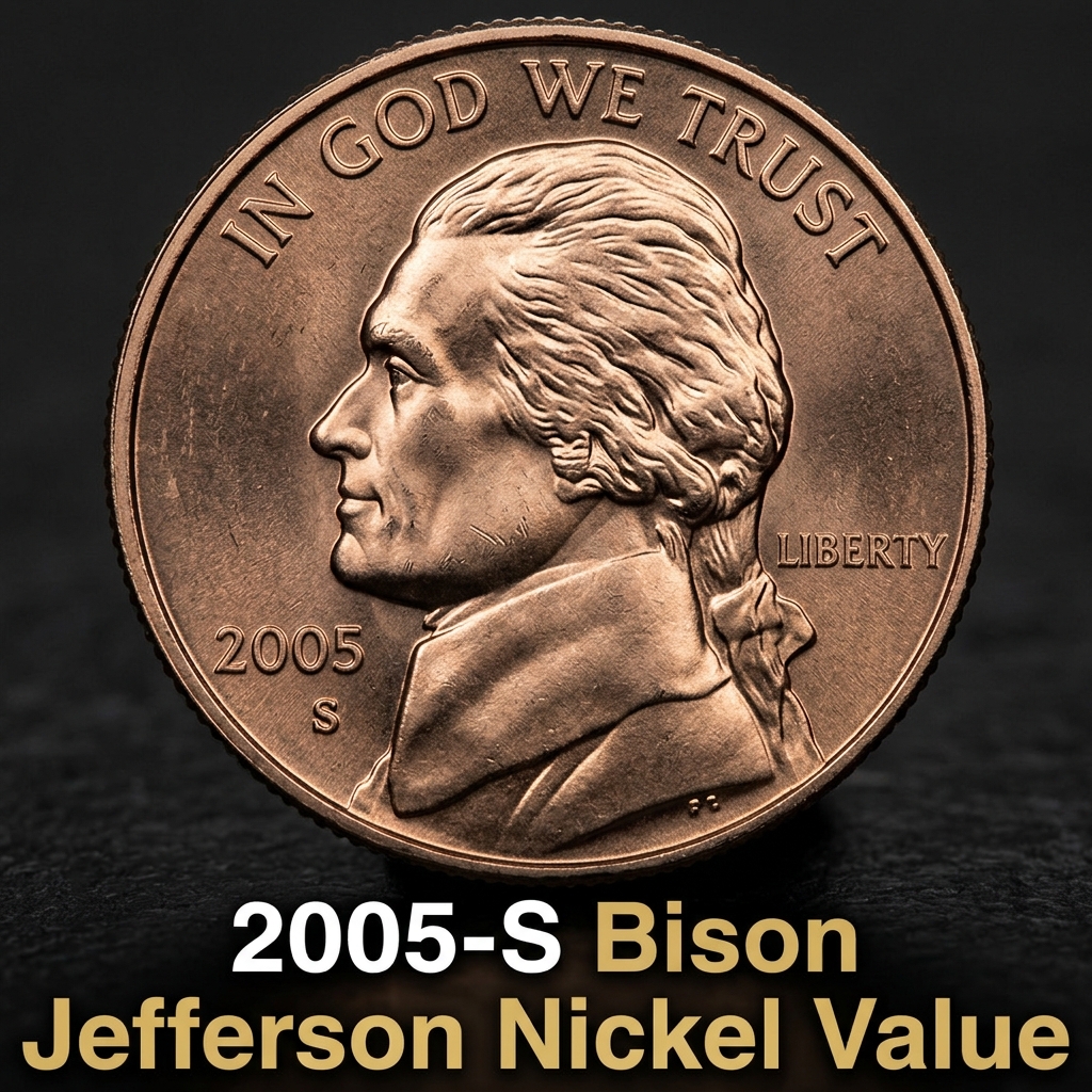 2005-S Bison Jefferson Nickel Value and What Collectors Are Paying Today