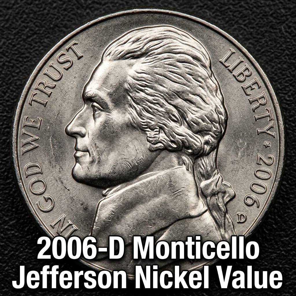 2006-D Jefferson Nickel Value and What It’s Worth Today
