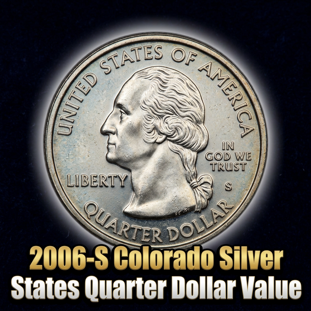 2006-S Colorado Silver State Quarter Dollar Value and What It's Really Worth Today