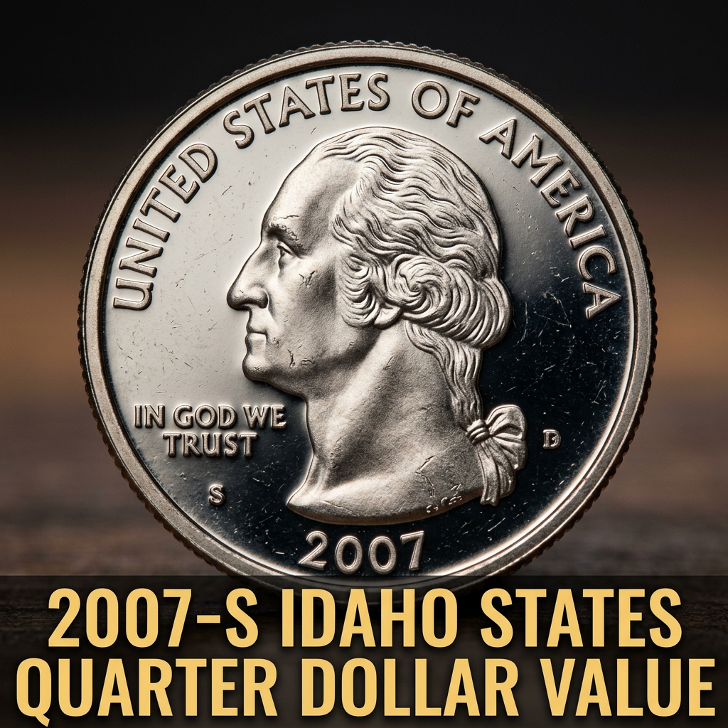 2007-S Idaho State Quarter Dollar Value Guide What This Proof Coin Is Really Worth