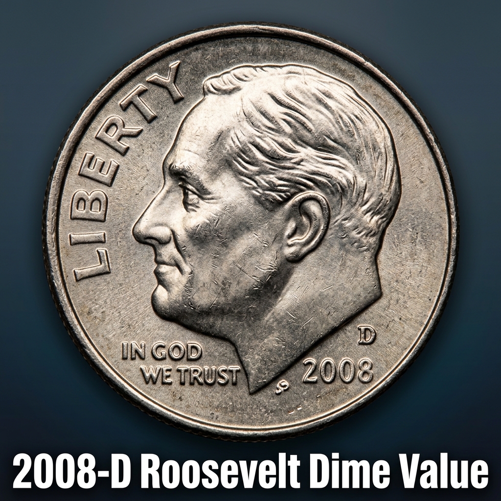 2008-D Roosevelt Dime Value — What It's Worth and Why Most Are Just 10 Cents