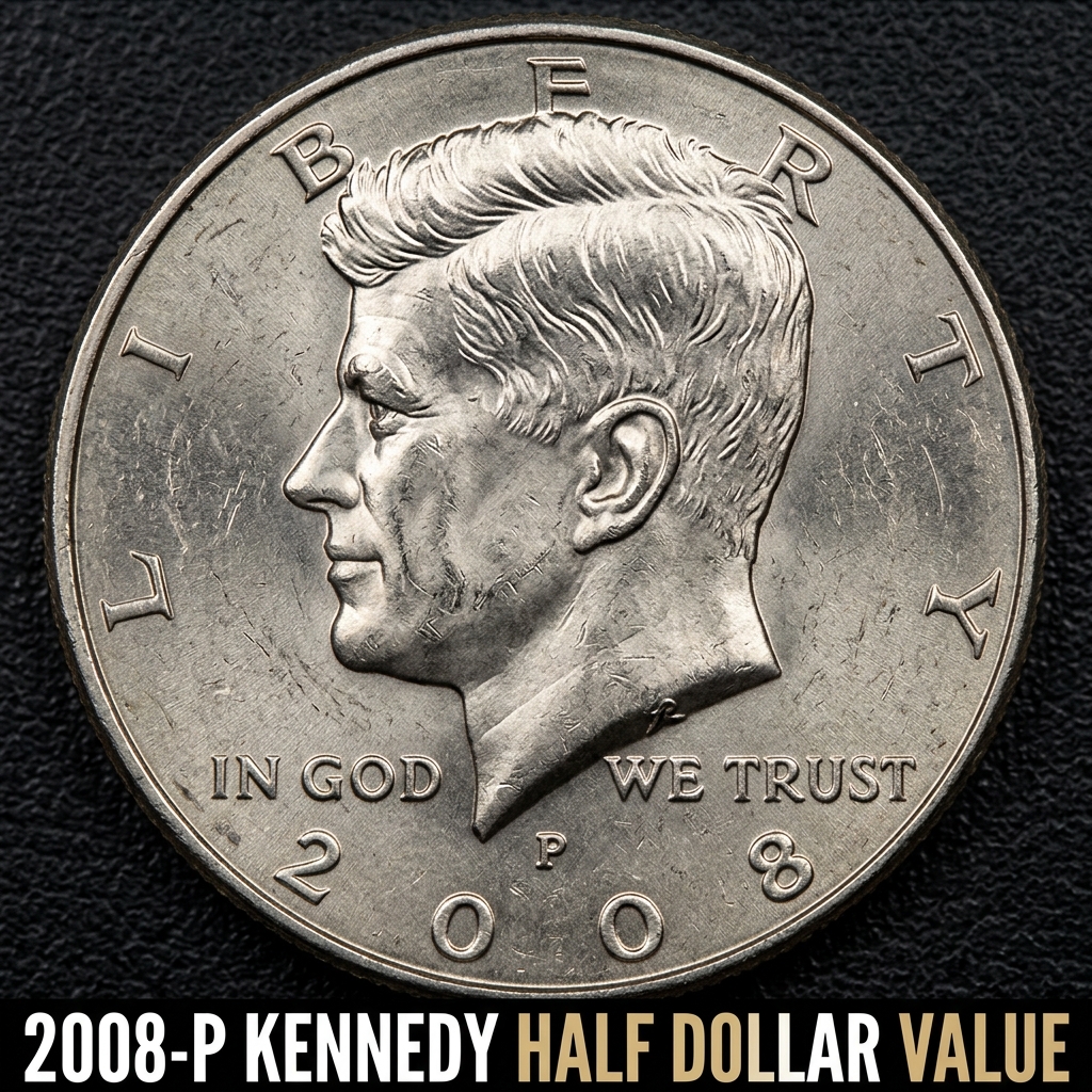 2008-P Kennedy Half Dollar Value — What It's Worth and Why Collectors Care