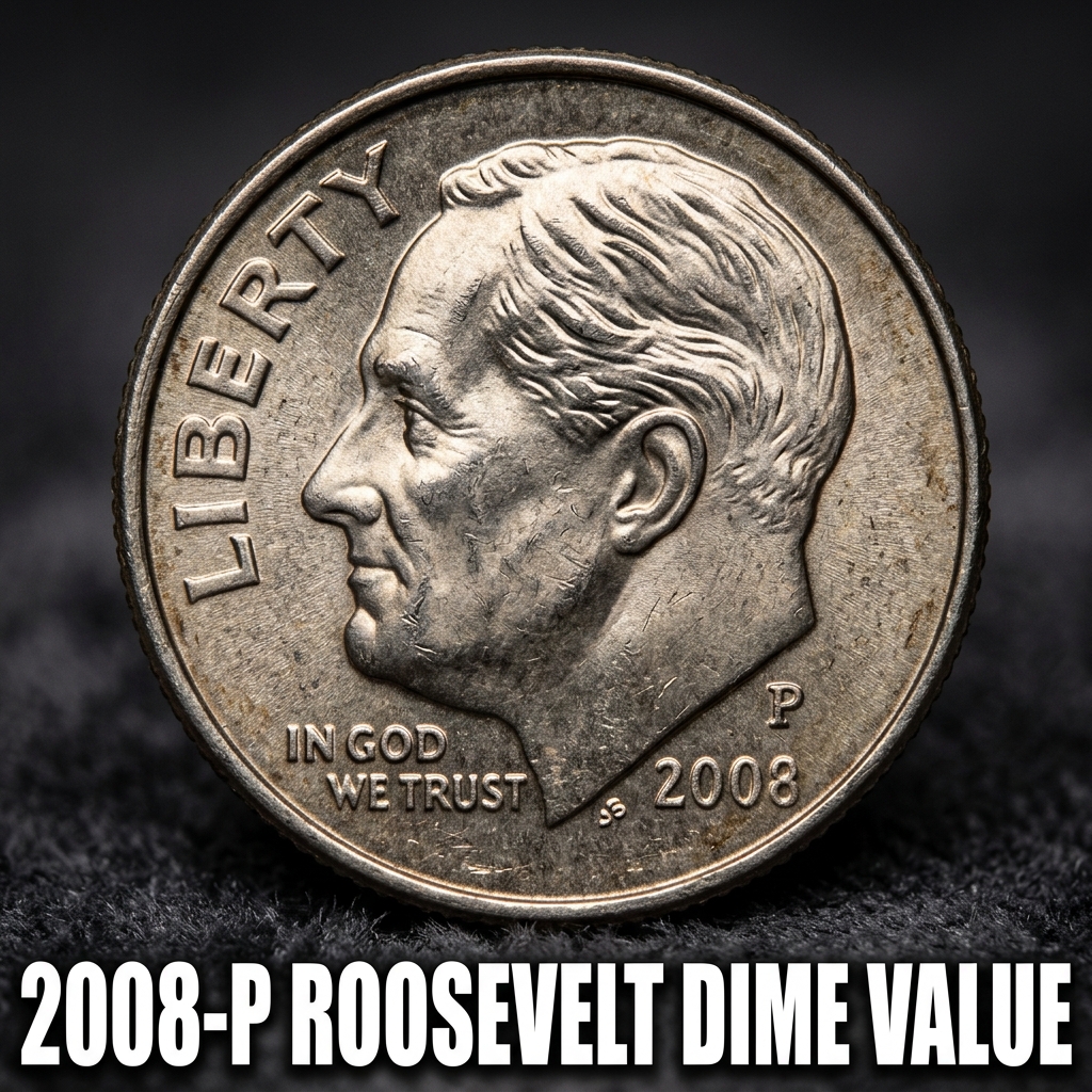 2008-P Roosevelt Dime Value Guide How Much Is It Really Worth