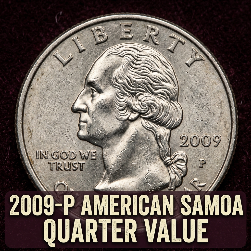 2009-P American Samoa Quarter Value and What It's Really Worth