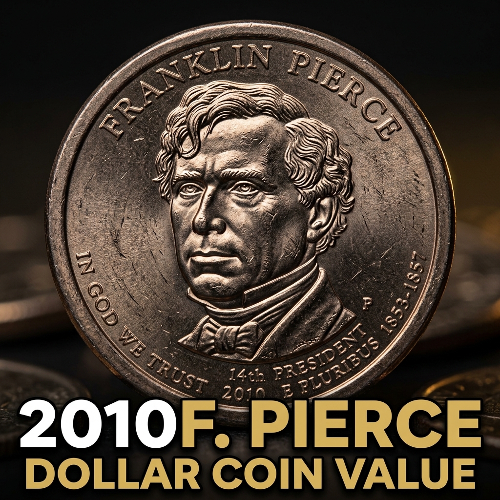 2010 Franklin Pierce Presidential Dollar Coin Value and What Collectors Are Paying Today