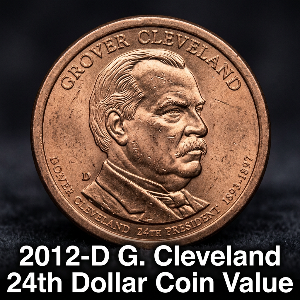 2012-D Grover Cleveland 24th President Dollar Coin Value and What Collectors Are Paying Today
