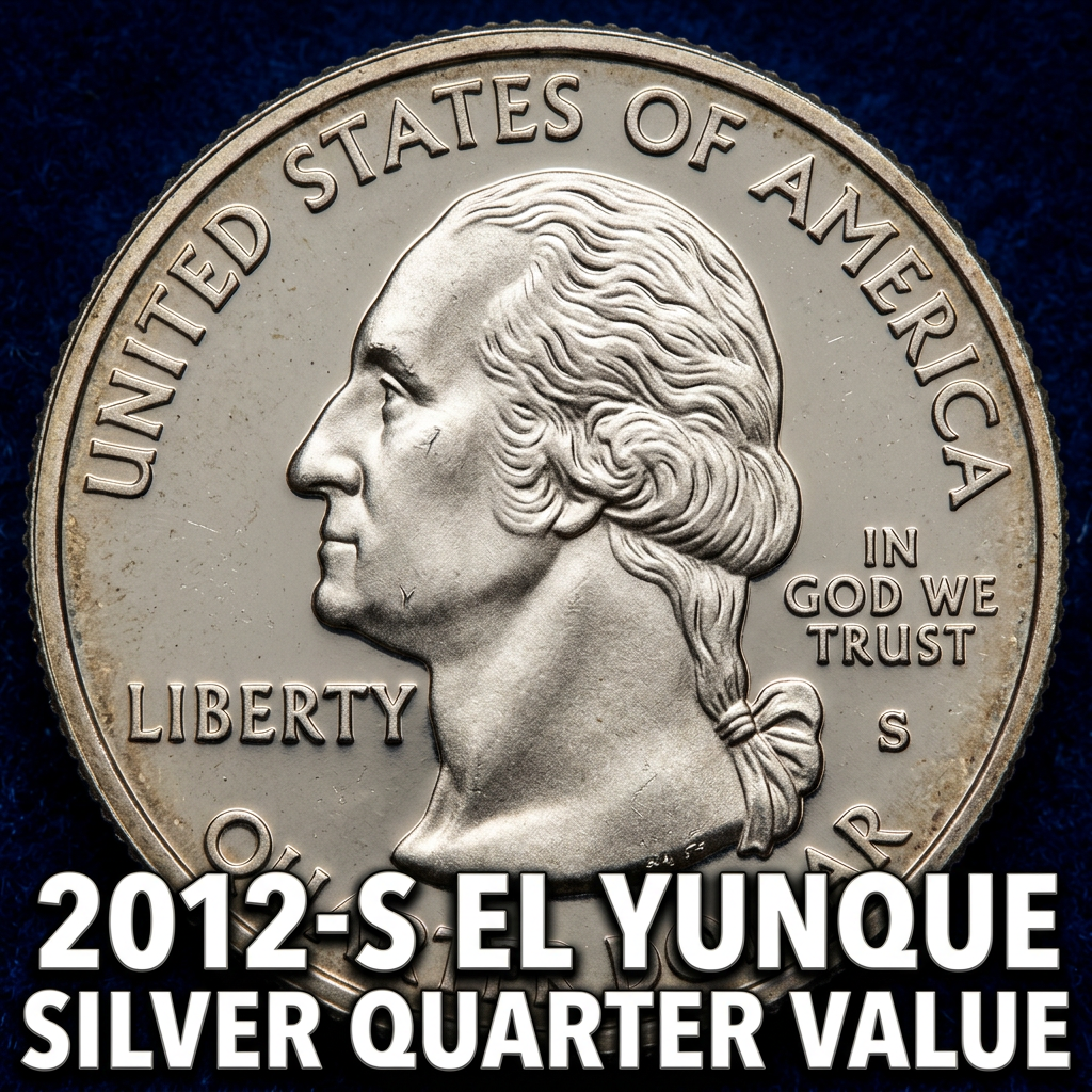 2012-S El Yunque Silver Quarter Worth More Than You Think