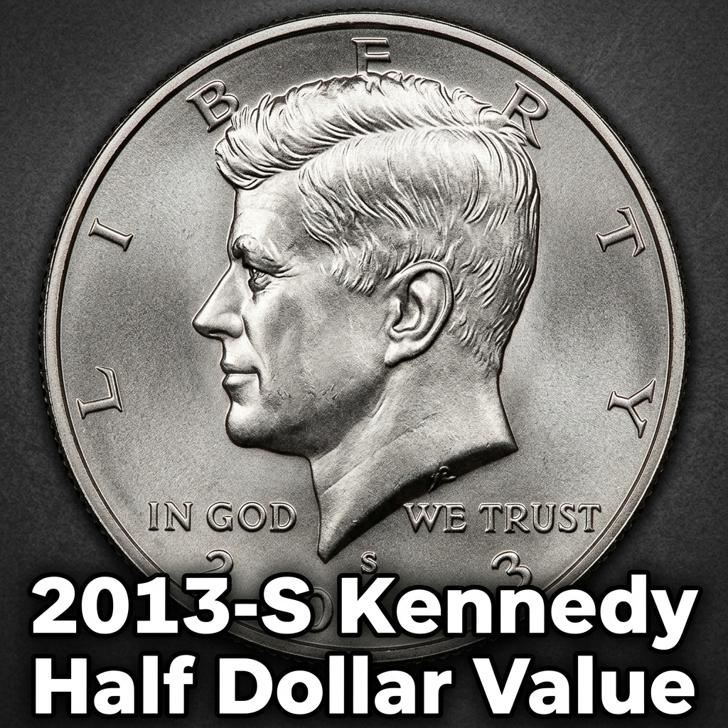 2013-S Kennedy Half Dollar Value and What It’s Worth Today