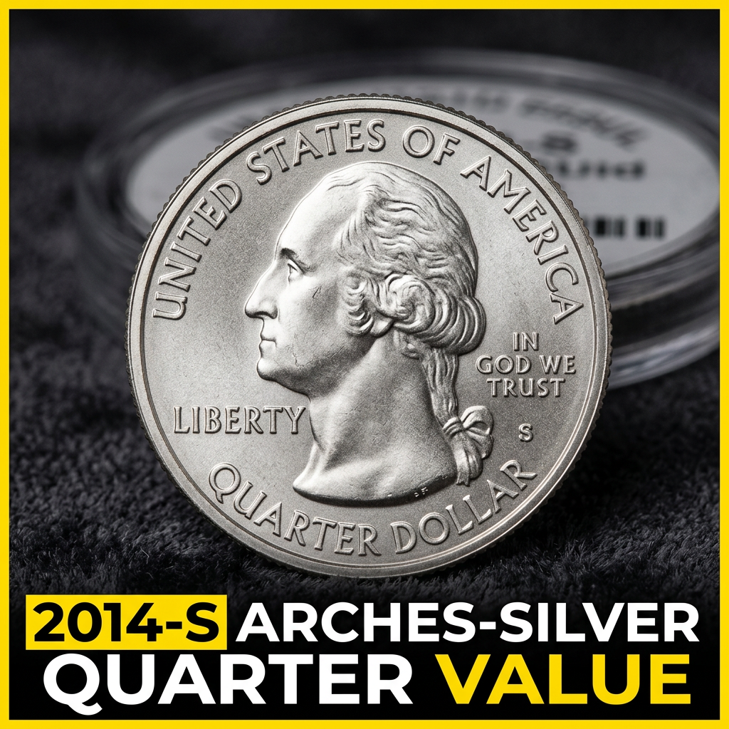 2014-S Arches Silver Quarter Worth More Than You Think