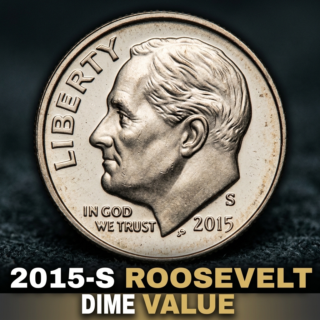 2015-S Roosevelt Dime Value and What It's Actually Worth