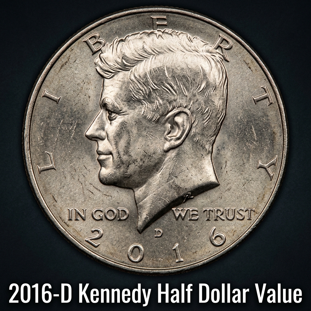 2016-D Kennedy Half Dollar Value Guide What Is It Worth Today