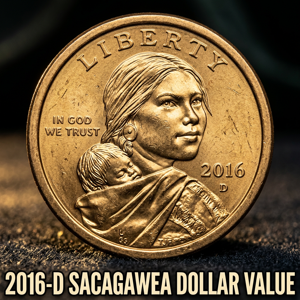 2016-D Sacagawea Dollar Value What Is It Worth Today