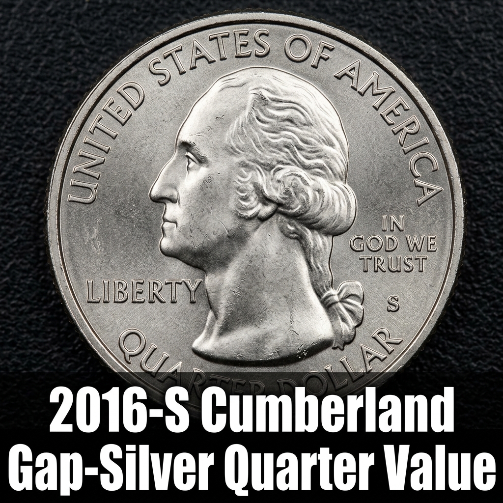 2016-S Cumberland Gap Silver Quarter Value and What It's Worth Today