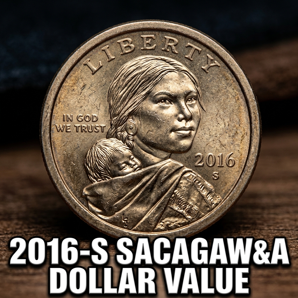 2016-S Sacagawea Dollar Value and What It’s Worth Today