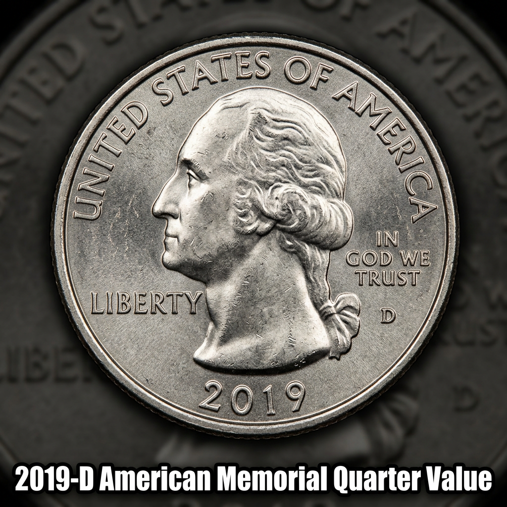 2019-D American Memorial Quarter Worth More Than You Think