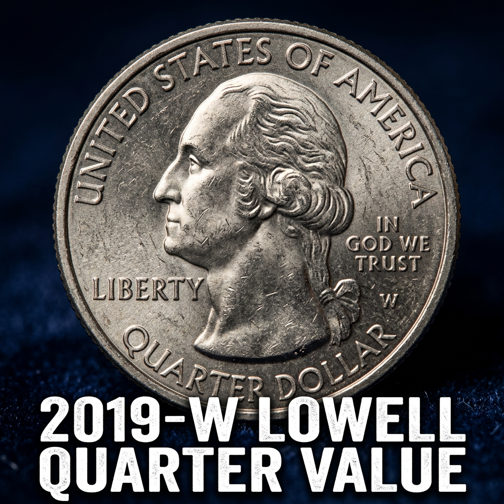 2019-W Lowell Quarter Value and What It's Worth Today