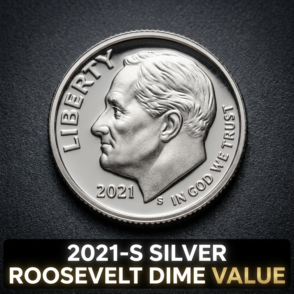 2021-S Silver Roosevelt Dime Value What It’s Really Worth Today
