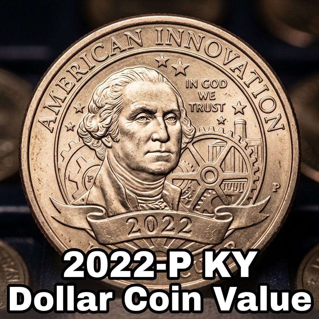 2022-P Kentucky Quarter Dollar Coin Value and What It's Worth Today