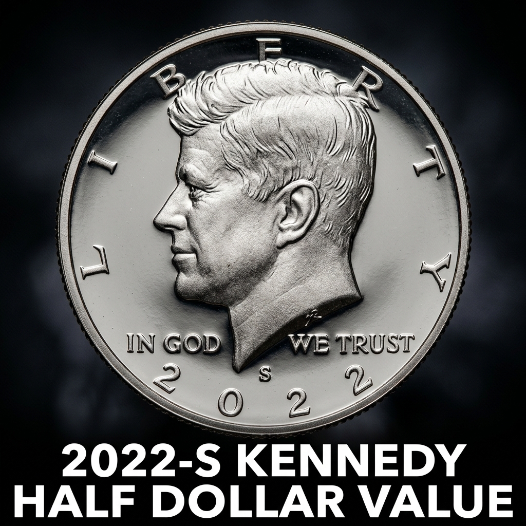 2022-S Kennedy Half Dollar Value and What Your Coin Is Worth