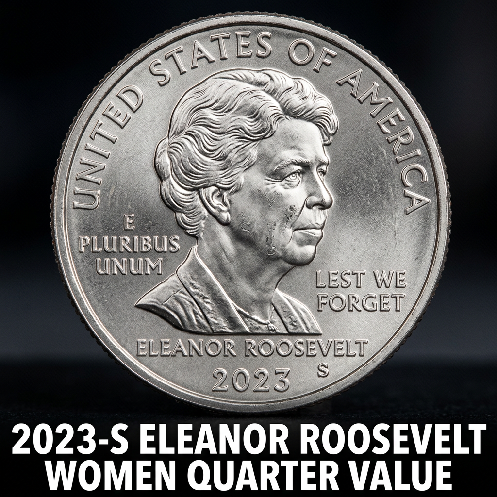 2023-S Eleanor Roosevelt Women Quarter Worth More Than You Think