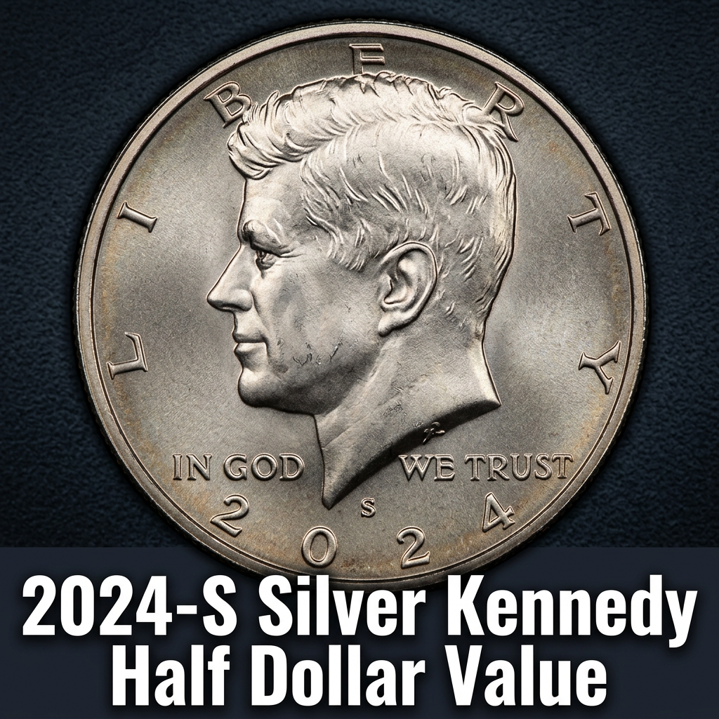 2024-S Silver Kennedy Half Dollar Value and What Collectors Are Paying Right Now