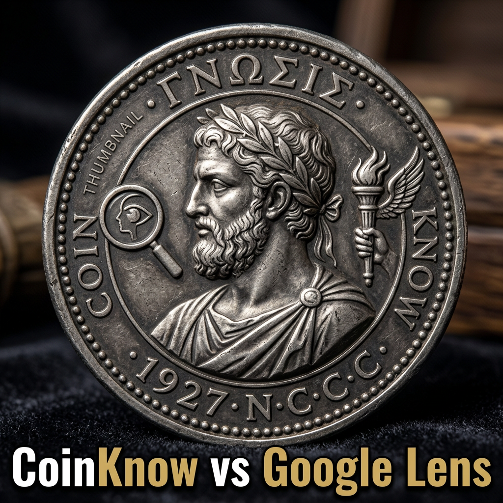 CoinKnow vs Google Lens Which Tool Really Helps You Find Out What Your Old Coin Is Worth